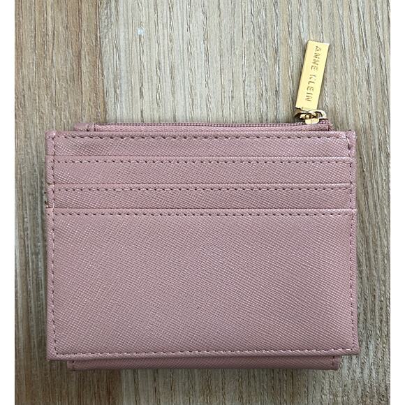 Anne Klein Pegged Card Case‎ in Pink - Picture 2 of 4